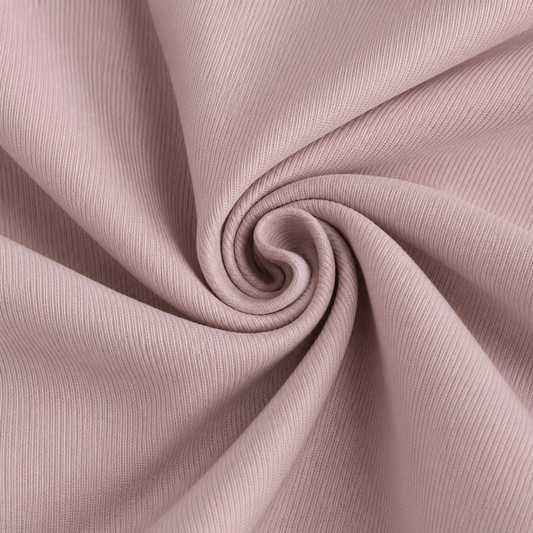 Tessuto Piquet (Piqué) Millerighe 100% (Rosa antico chiaro) OEKO-TEX – Altezza 150 cm – Vendita al Metro