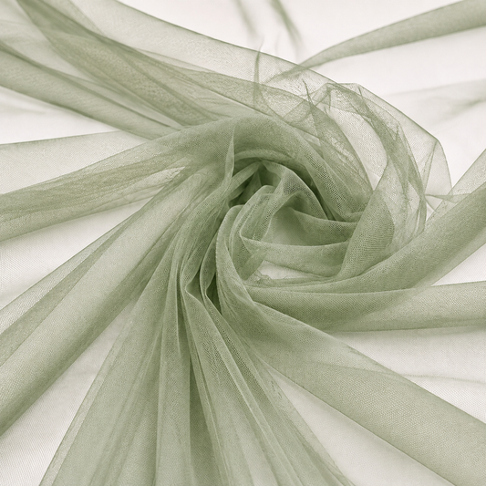 Tulle Rigido SALVIA 100% Nylon – Altezza 300 cm