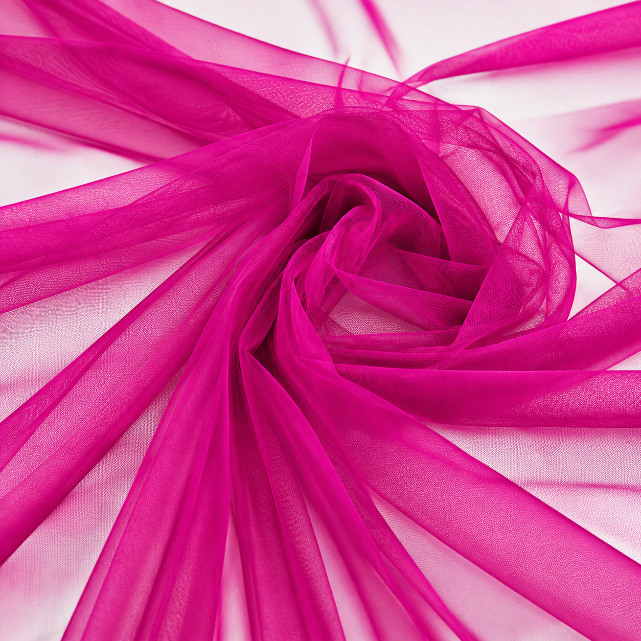 Tulle Rigido FUCSIA 100% Nylon – Altezza 300 cm