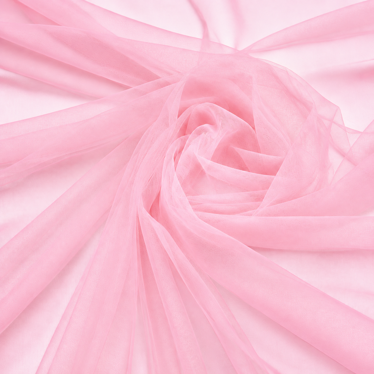 Tulle Rigido ROSA BABY 100% Nylon – Altezza 300 cm