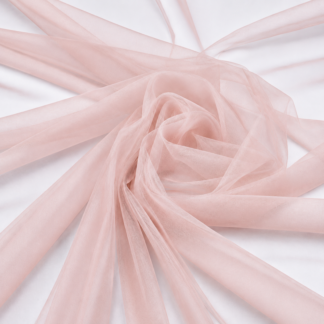 Tulle Rigido ROSA CIPRIA 100% Nylon – Altezza 300 cm