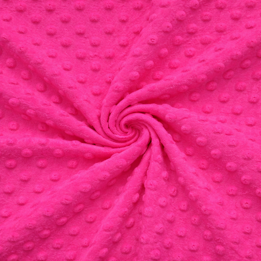 Minky pile fucsia, altezza 150 cm, peso 250 g