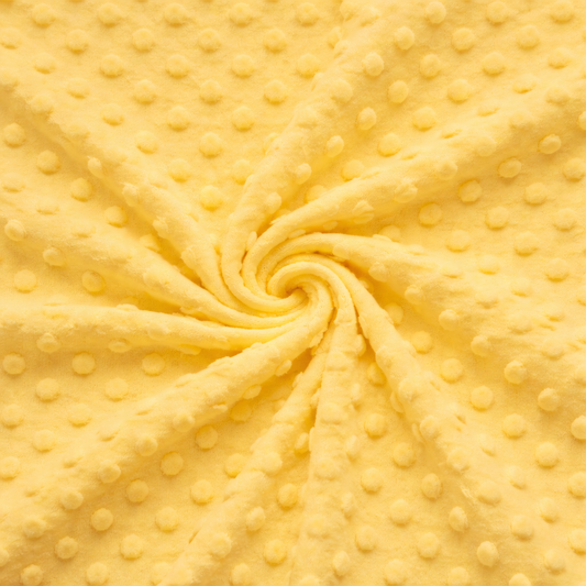 Minky pile giallo, altezza 150 cm, peso 250 g