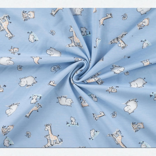 Jersey certificato OEKO TEX, 95 % cotone 5% elastane, altezza 150 cm