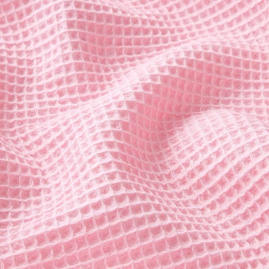 Nido d’ape 100% cotone certificato Oeko Tex altezza 150 cm rosa chiaro