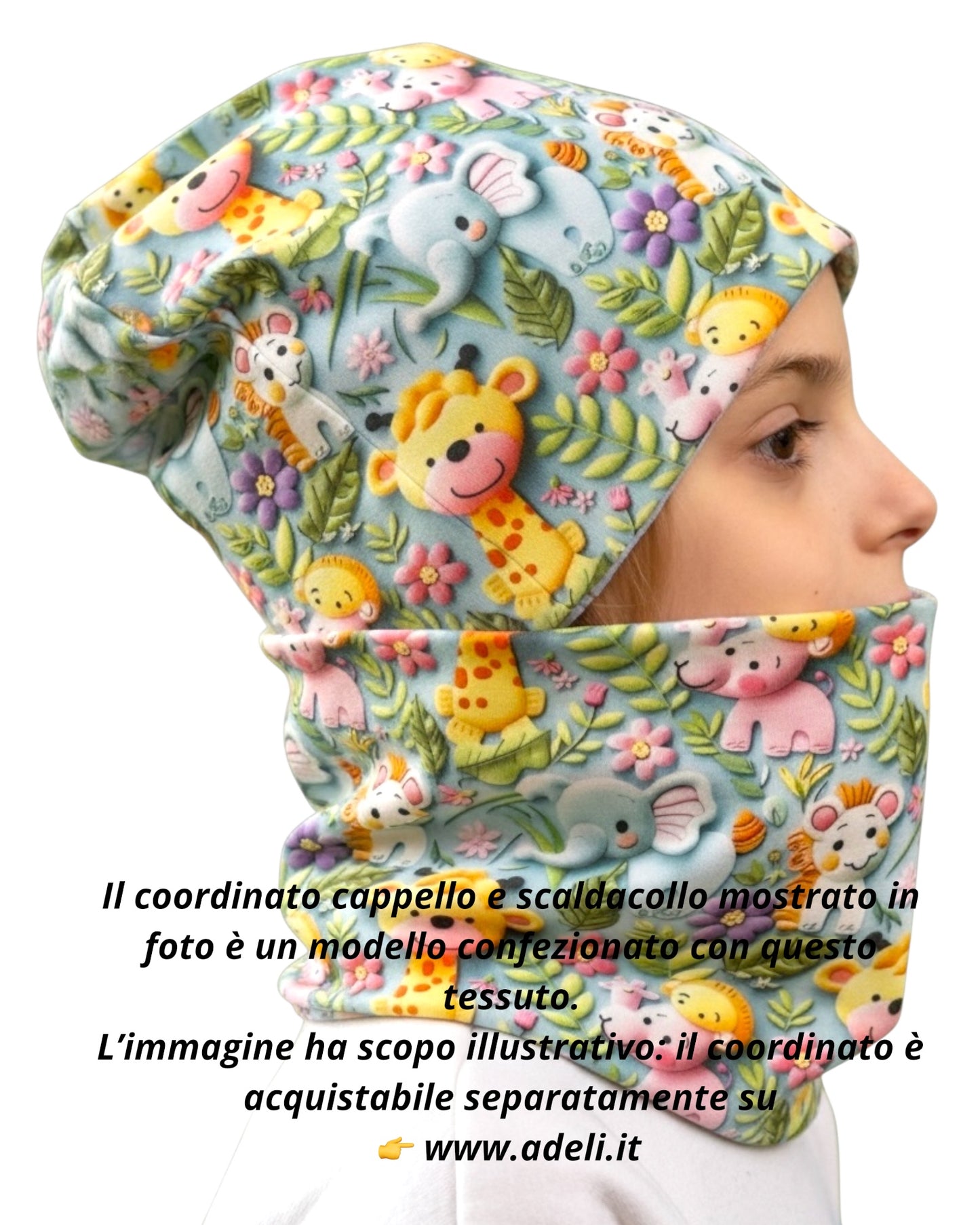 Jersey stampa digitale, certificato OEKO TEX, 95 % cotone 5% elastane, altezza 150 cm