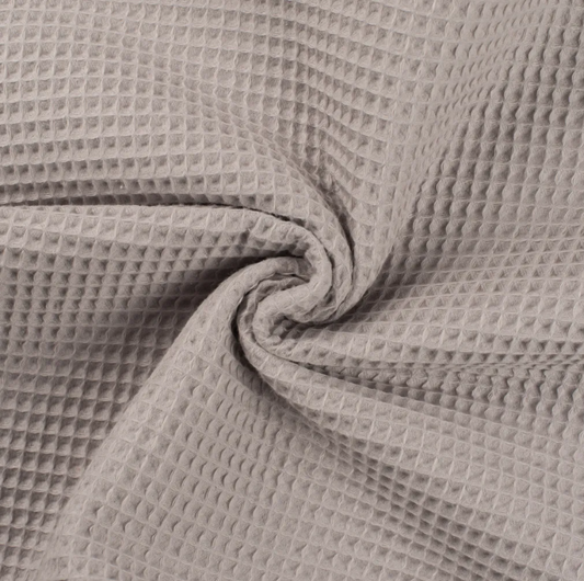 Nido d’ape 100% cotone certificato Oeko Tex altezza 150 cm champagne