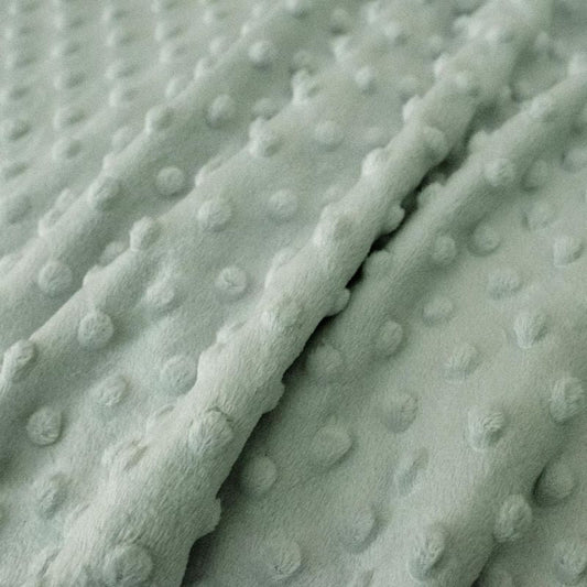 Minky pile salvia scuro, altezza 150 cm, peso 250 g