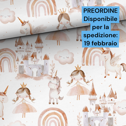 Cotone 100% premium certificato OEKO TEX, stampa digitale , altezza 158 cm