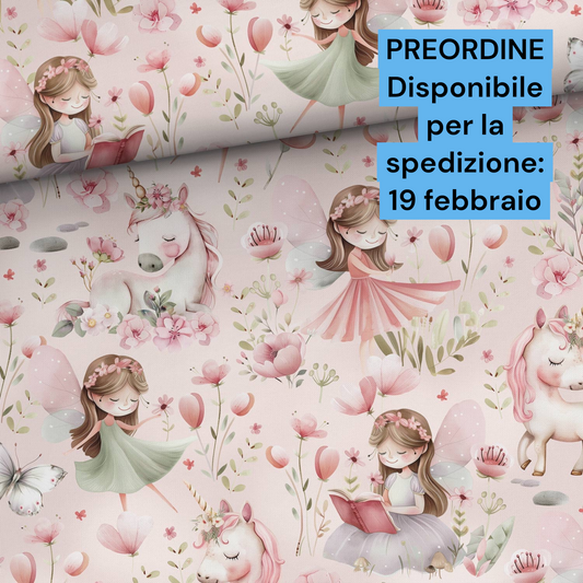 Cotone 100% premium certificato OEKO TEX, stampa digitale , altezza 158 cm