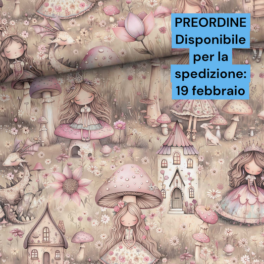 Cotone 100% premium certificato OEKO TEX, stampa digitale , altezza 158 cm