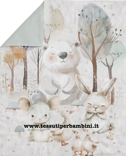 Pannello 100 % cotone, misura 75 cm ×100 cm