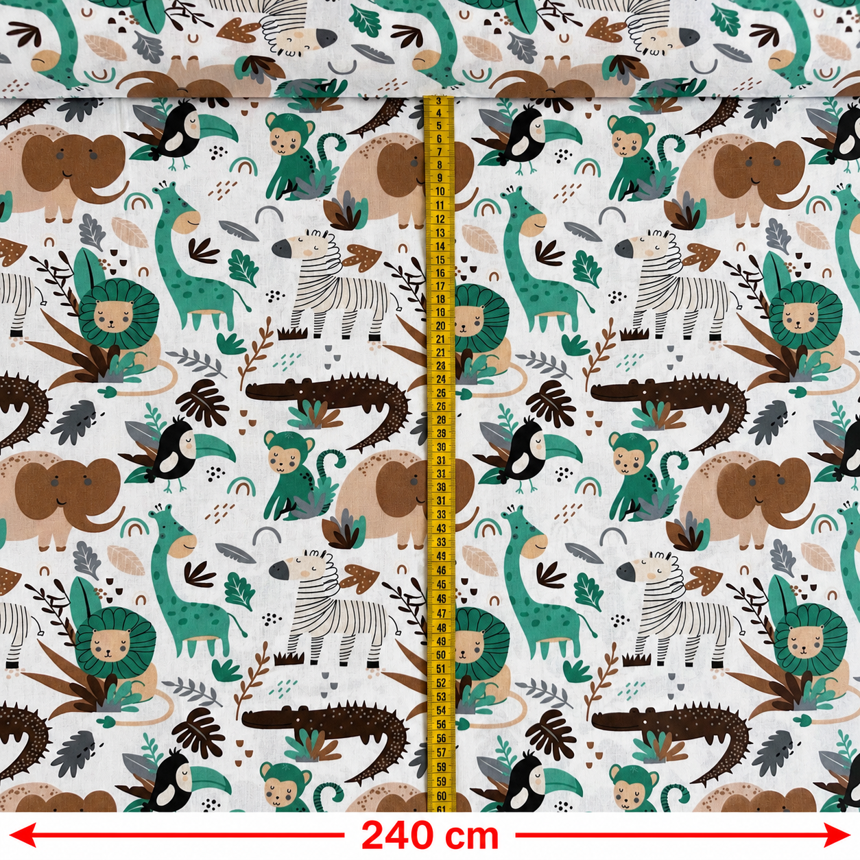 Tessuto Cotone 100%  altezza 240 cm