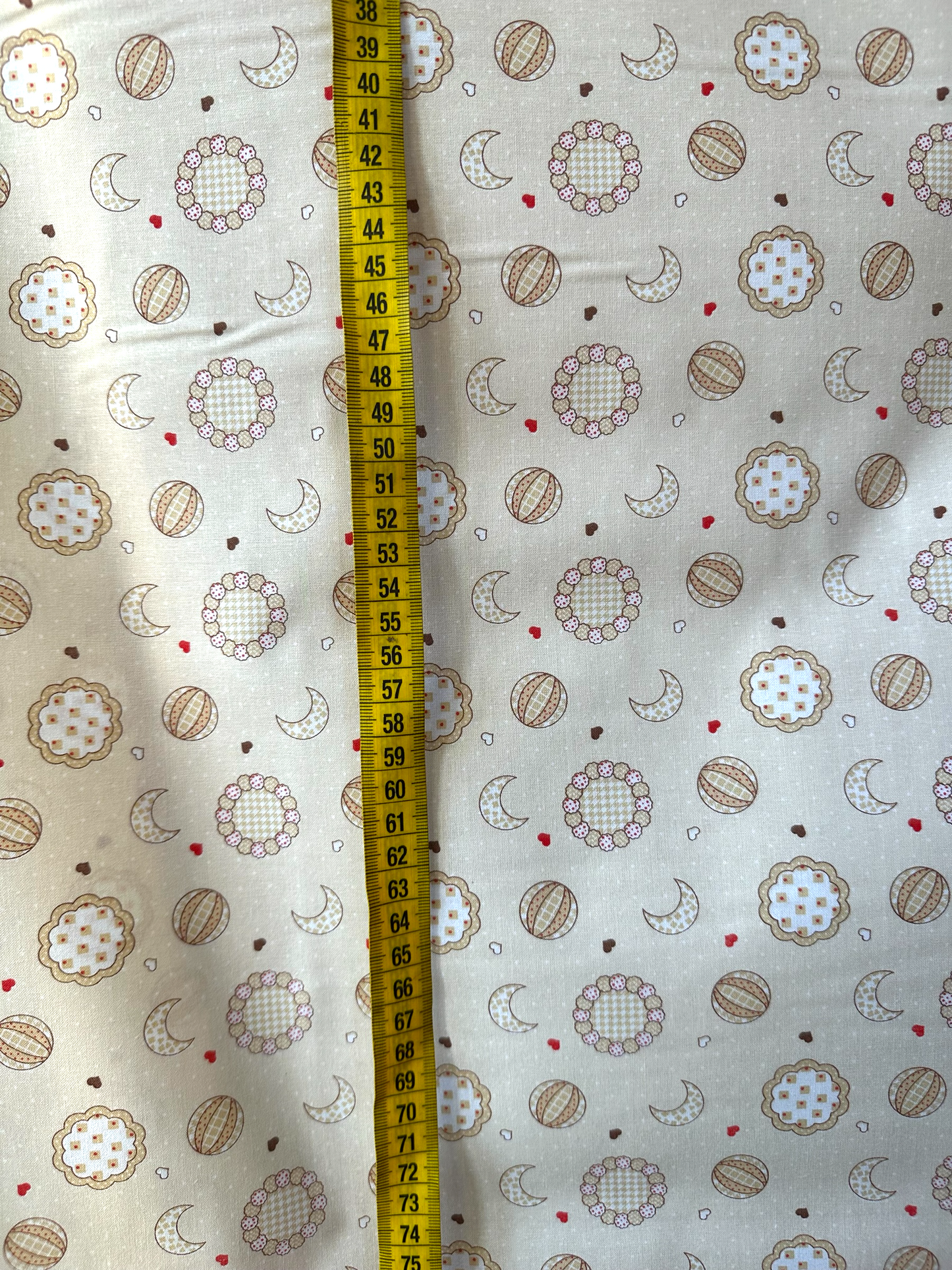 Cotone 100% certificato OEKO TEX, altezza 150 cm