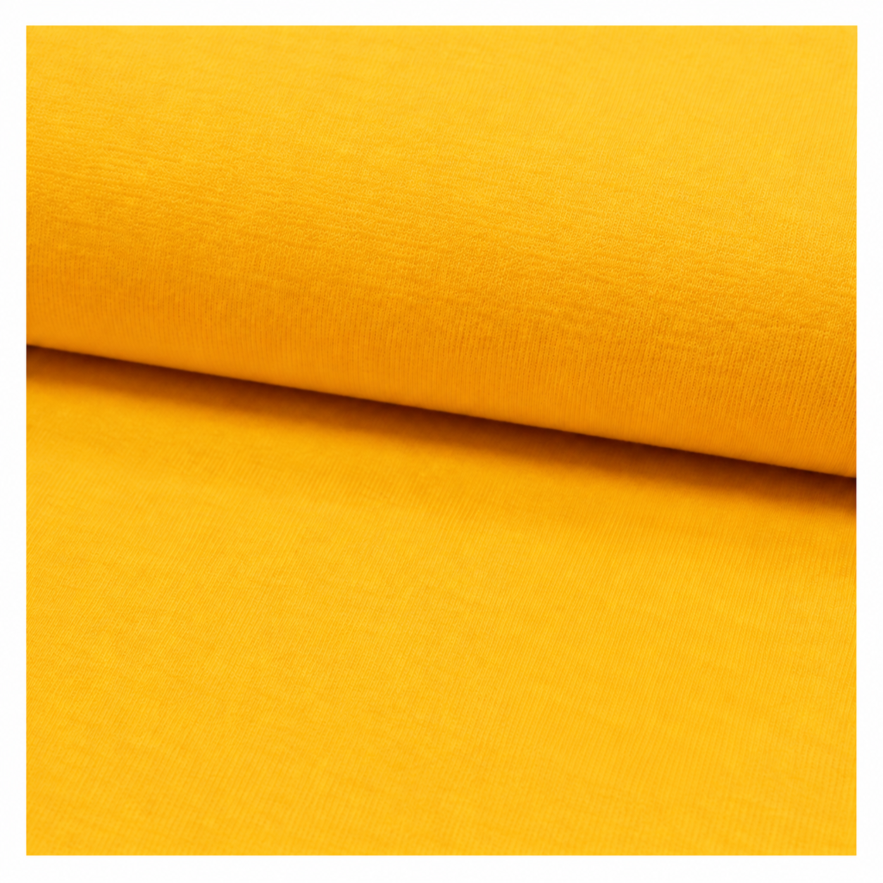 Jersey di cotone GIALLO, certificato Oeko Tex , 95 % cotone 5% esaltan, altezza 150 cm