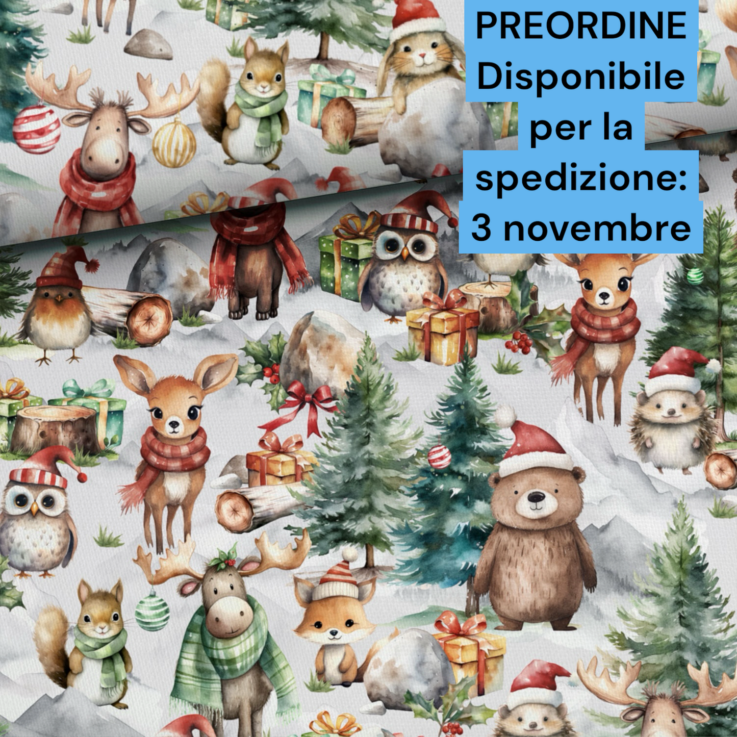 Cotone 100% premium certificato OEKO TEX, stampa digitale , altezza 158 cm