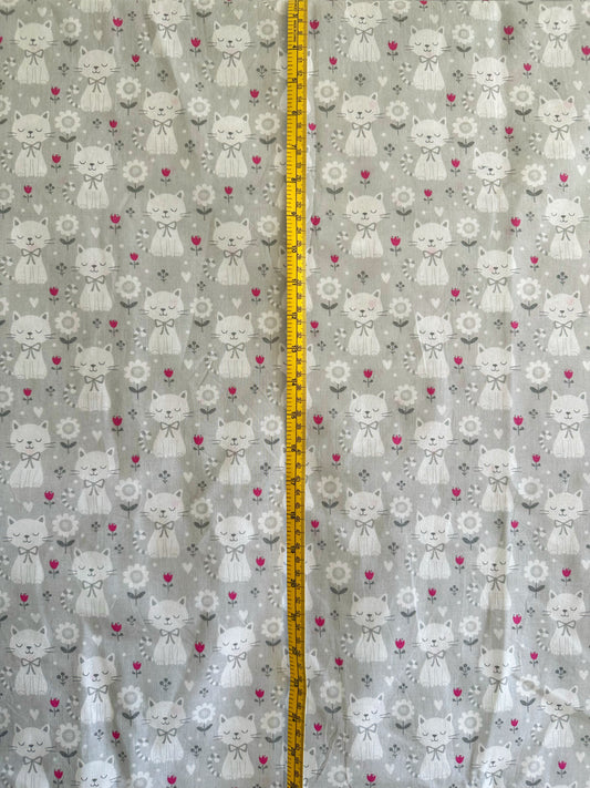 Cotone  100 % certificato Oeko Tex , altezza 160 cm