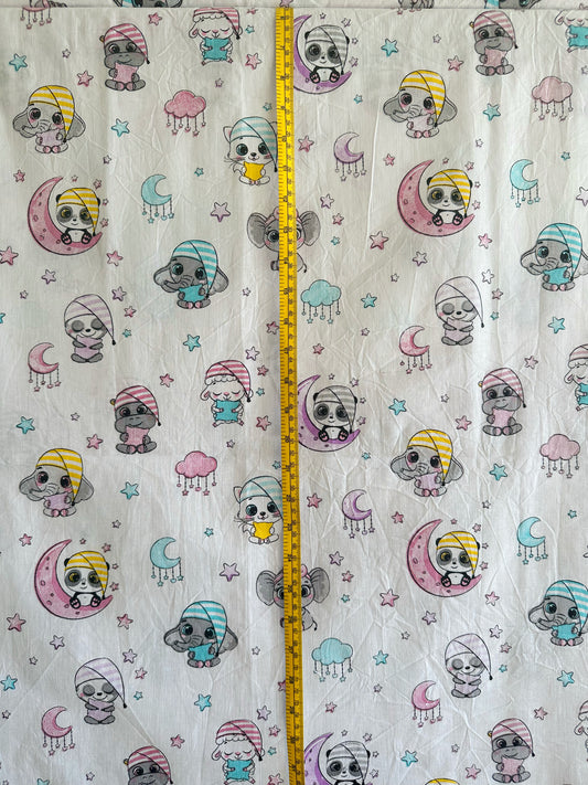 Cotone  100 % certificato Oeko Tex , altezza 160 cm