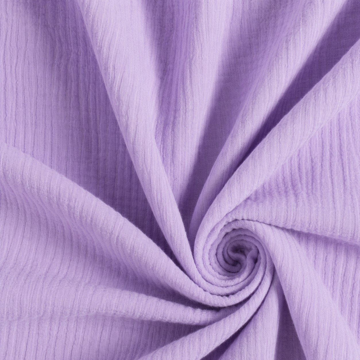 Mussola di cotone 100 %, certificato Oeko Tex, altezza 135 cm LAVANDA