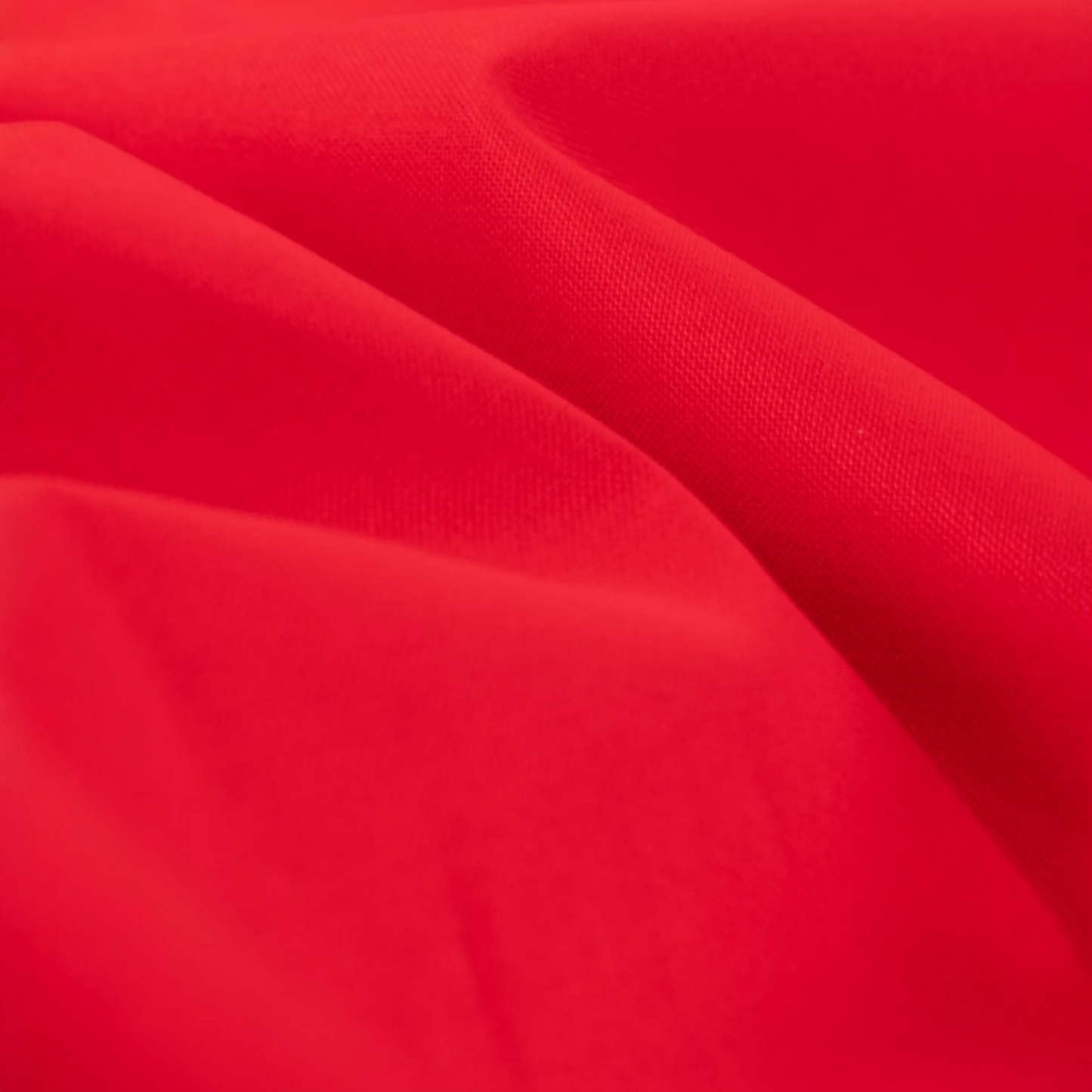 Tessuto Canvas 100% Cotone ROSSO– Altezza 146 cm, Canvas Pesante 280 g/m² Certificato OEKO-TEX® per Cucito Creativo e Arredo