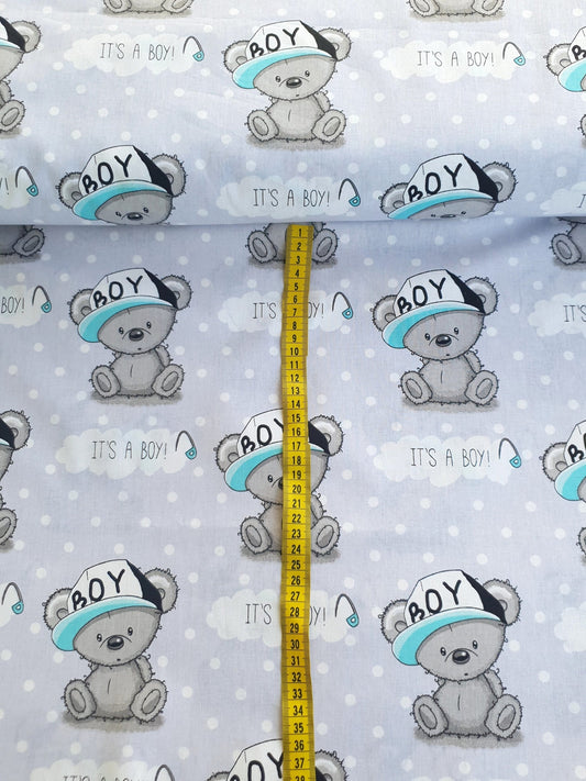 Cotone  100 % certificato Oeko Tex , altezza 160 cm