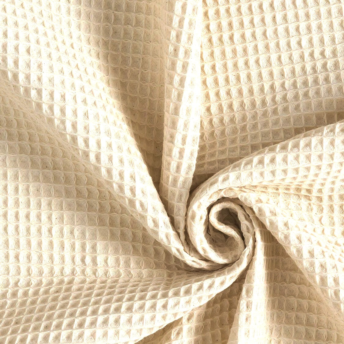 Nido d’ape 100% cotone certificato Oeko Tex altezza 150 cm BEIGE