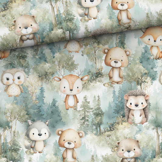 Cotone 100% premium certificato OEKO TEX, stampa digitale , altezza 158 cm