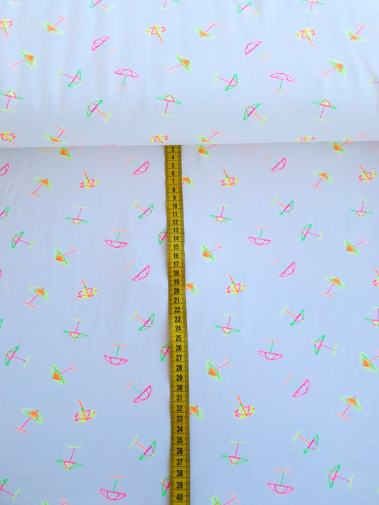 Jersey di cotone certificato Oeko Tex, 95 % cotone 5% elastane, altezza 150 cm