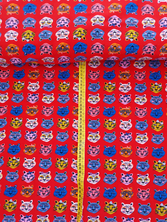 Jersey di cotone certificato Oeko Tex, 95 % cotone 5% elastane, altezza 150 cm