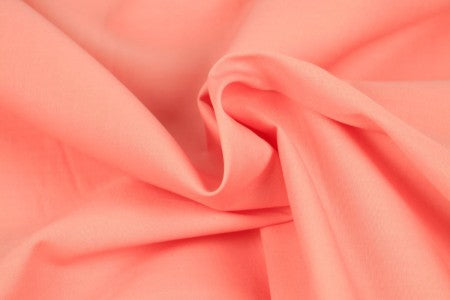 Cotone 100 % certificato Oeko Tex , altezza 150 cm, rosa salmone