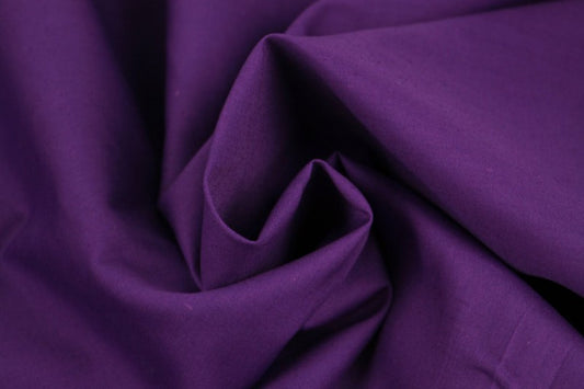 Cotone 100 % certificato Oeko Tex , altezza 150 cm, purple