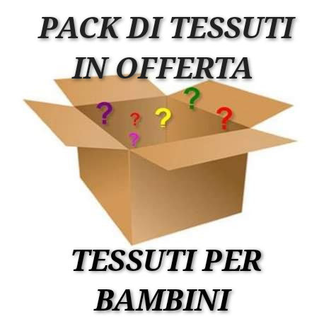 Pack 5 tagli copertina  cotone popeline, misura 72×100 cm